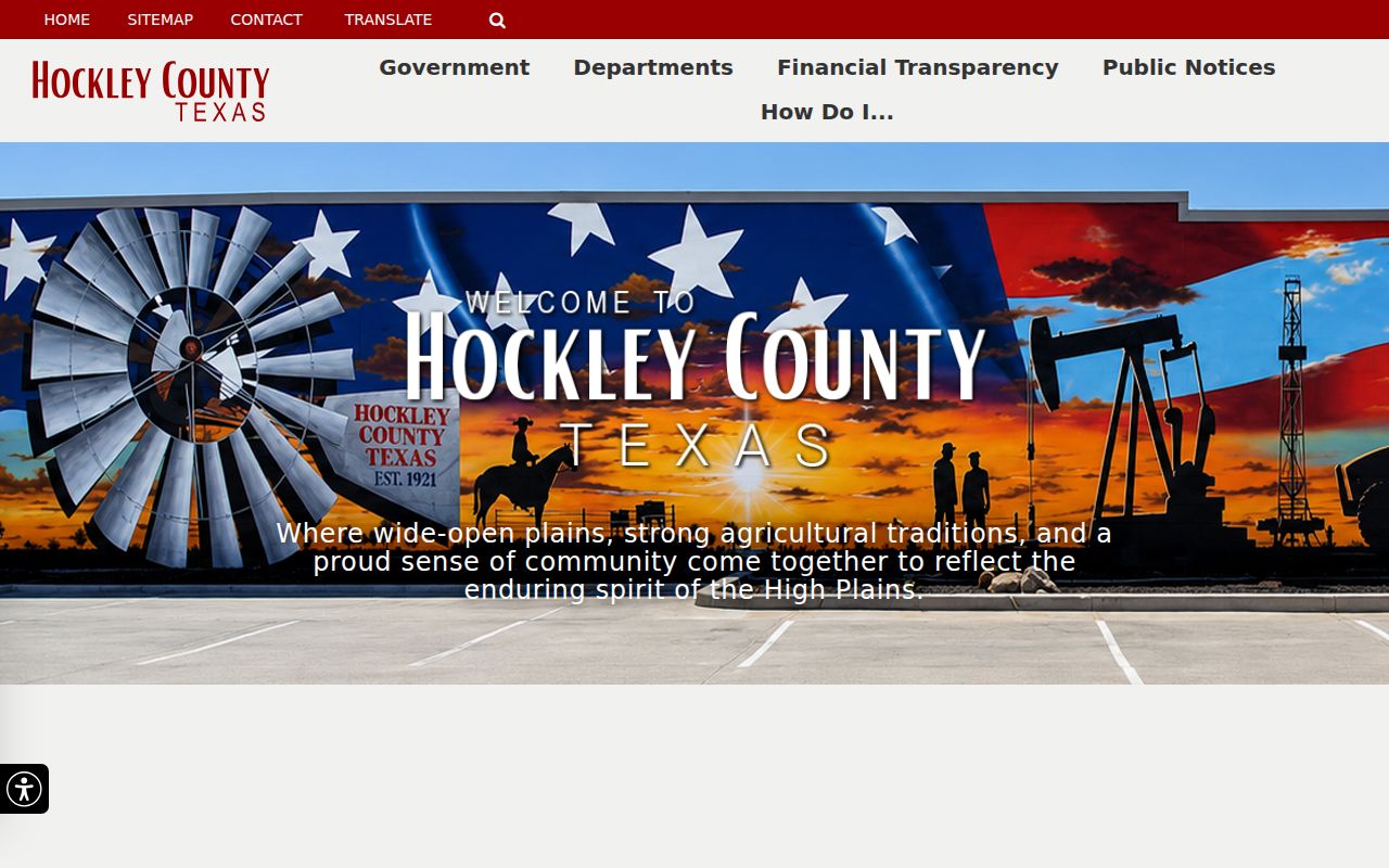 Hockley County court records courthouse website